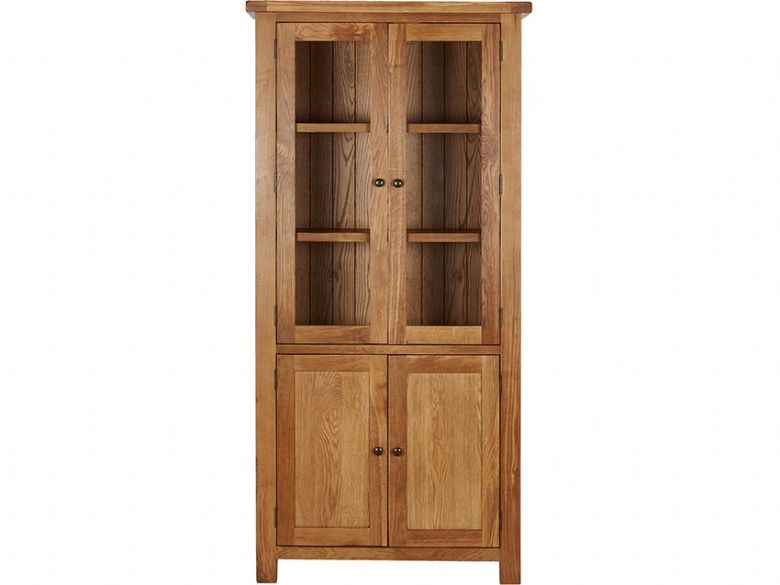 Winchester Oak Display Cabinet