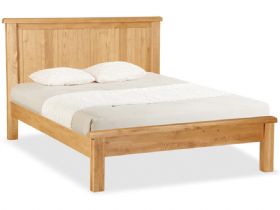 Winchester oak double bedframe