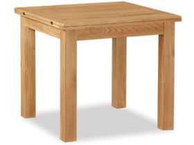 Salisbury oak square flip top table