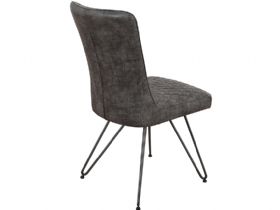 Yukon grey modern dining chair