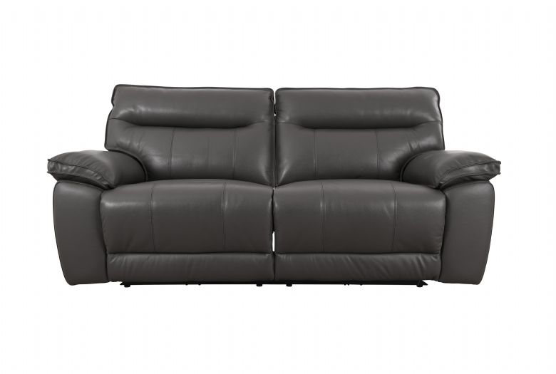 viceroy 2.5 seater leather black sofa available at Lee Longlands