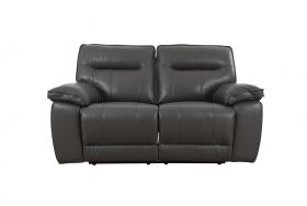 viceroy 2 seater leather black sofa available at Lee Longlands