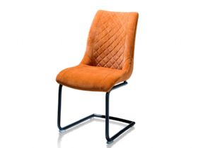 Habufa orange quilted Dining Chair available at Lee Longlands