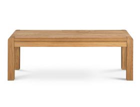 Linus Dining oak bench available at Lee Longlands