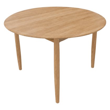 Malin Round Extending Dining Table 110-140cm