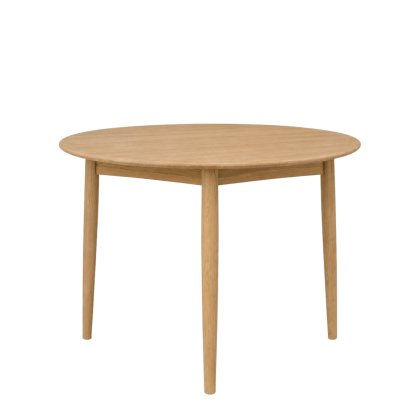 Malin Round Extending Dining Table 110-140cm