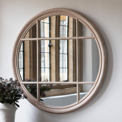 Eccleston Round Mirror Clay