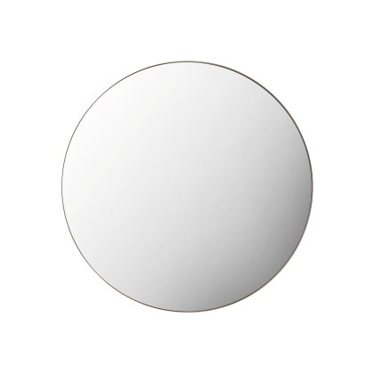 Hayle Round Mirror Champagne