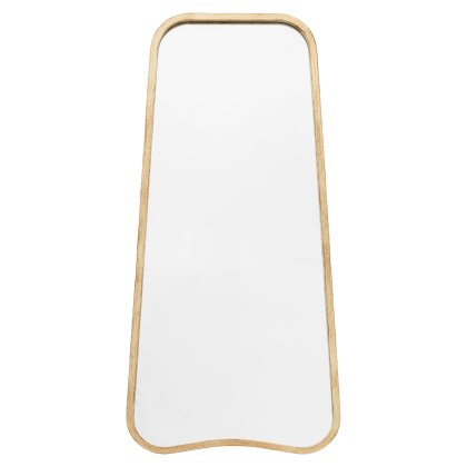 Kurva Leaner Mirror Gold
