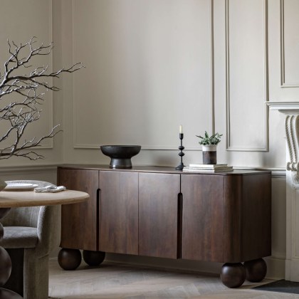 Gallery Direct Sculpt 4 Door Sideboard