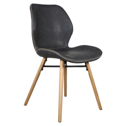 Dorcas Dining Chair - Dark Grey