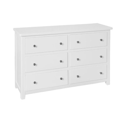 Hockly Bedroom 6 Drawer Wide Chest