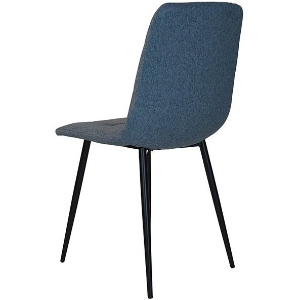 Path Blue Chair with Black Leg