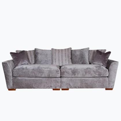 Reiko 4 Seater Pillow Back Sofa