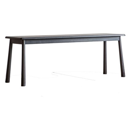 Gallery Direct Wycombe Dining Bench Black Gallery Direct Wycombe Dining Bench Black