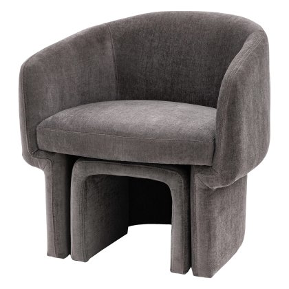 Asko Armchair | Anthracite Asko Armchair | Anthracite