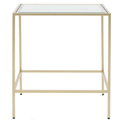 Gallery Direct Rothbury Champagne Side Table
