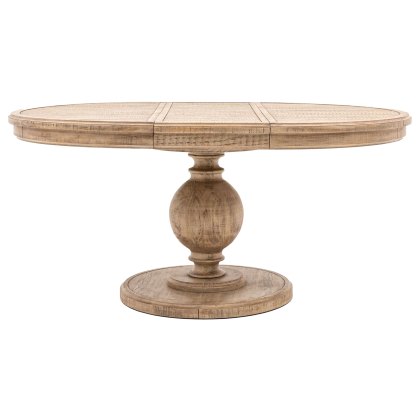 Gallery Direct Vancouver Round Extending Dining Table Gallery Direct Vancouver Round Extending Dining Table