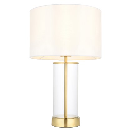 Lessina Table Lamp – Brushed Gold Finish