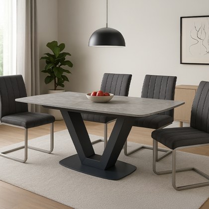 Tanaro Ceramic Extending Dining Table | 180-220cm Tanaro Ceramic Extending Dining Table | 180-220cm