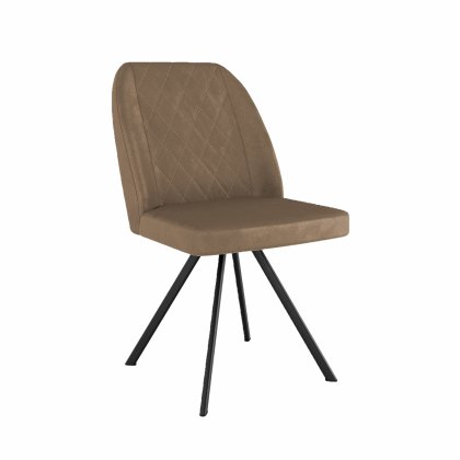 Fucino Swivel Dining Chair in Taupe Fucino Swivel Dining Chair in Taupe