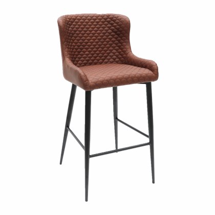 Versa Bar Stool in Tan PU