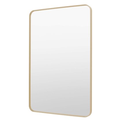 Holworth Mirror, Small, Gold