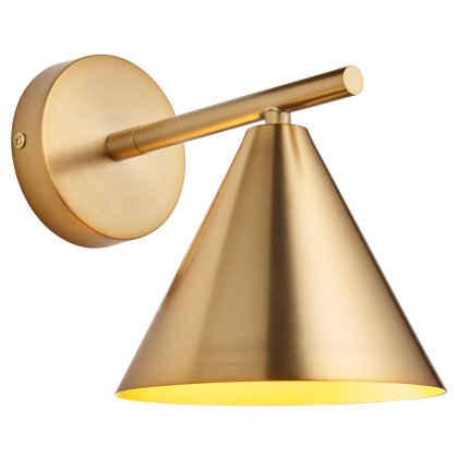 Cape Wall Light Antique Brass