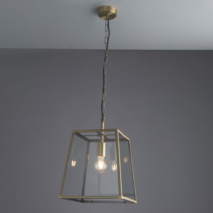 Hurst Small Pendant Brass