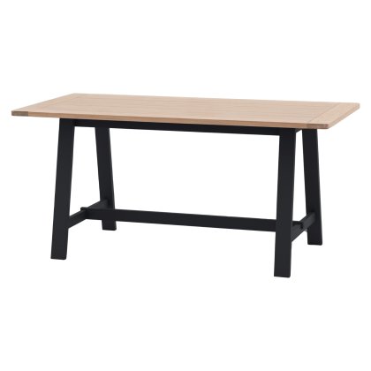 Gallery Direct Eton Trestle Table Meteor