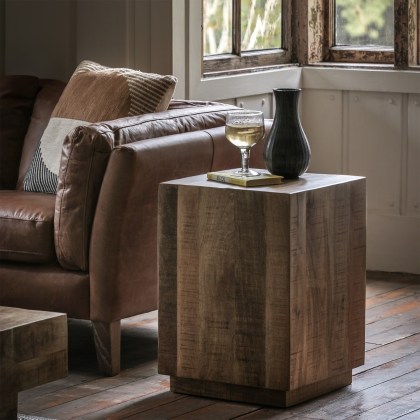 Gallery Direct Iowa Natural Side Table