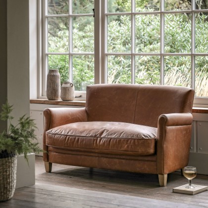 Gallery Direct Mr. Paddington Sofa, Vintage Brown Gallery Direct Mr. Paddington Sofa, Vintage Brown