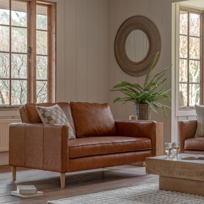 Osborne 2 Seater Sofa Vintage Brown