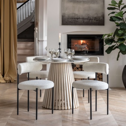 Gallery Direct Soho Round Dining Table Gallery Direct Soho Round Dining Table