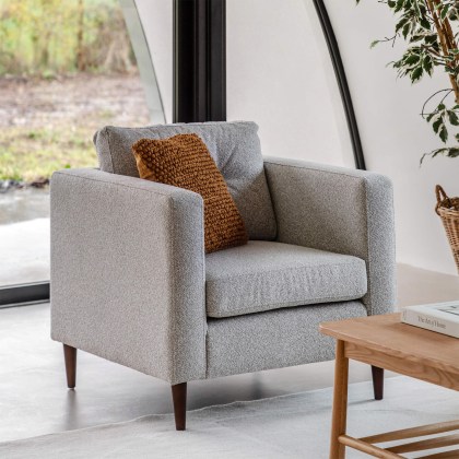 Whitwell Light Grey Armchair