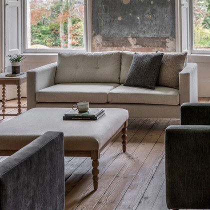 Gallery Direct Whitwell Sofa 2 Seater Light Grey