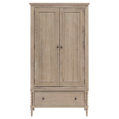 Gallery Direct Artisan 2 Door 1 Drawer Wardrobe