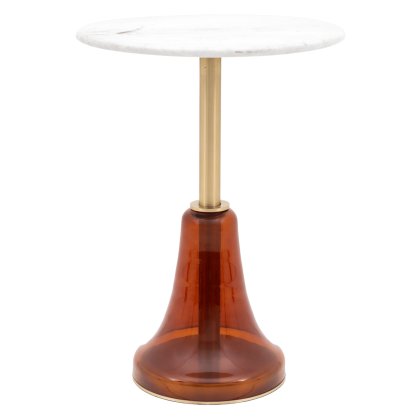 Bilbao Side Table, Orange
