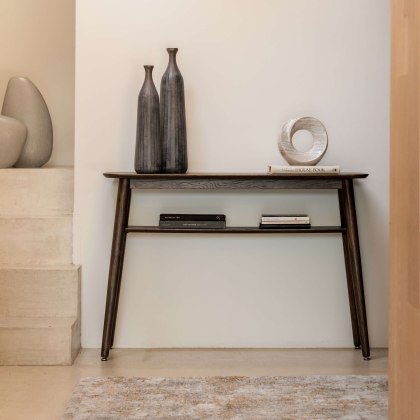 Gallery Direct Hatfield Smoked Console Table