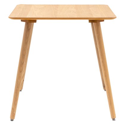 Gallery Direct Hatfield Square Dining Table, Natural Gallery Direct Hatfield Square Dining Table, Natural