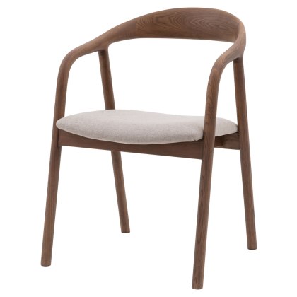 Gallery Direct Madrid Walnut Dining Chair