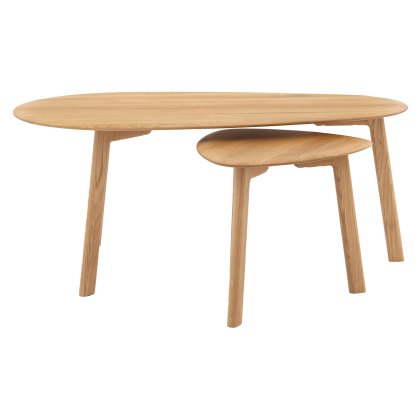 Madrid Oak Coffee Table Nest