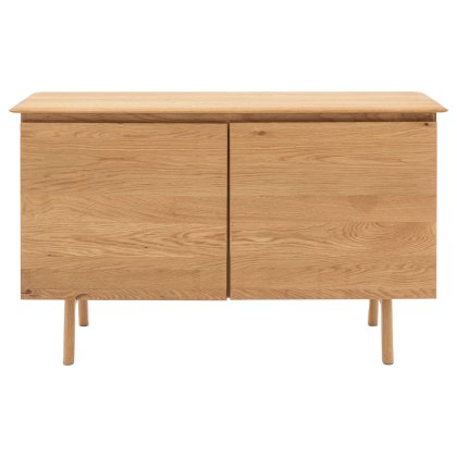 Gallery Direct Madrid 2 Door Sideboard, Oak