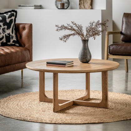Craft Natural Round Coffee Table