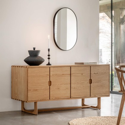 Craft 4 Door Smoked Sideboard