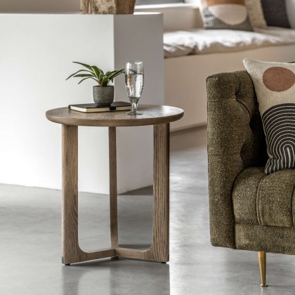 Gallery Direct Craft Side Table Smoked