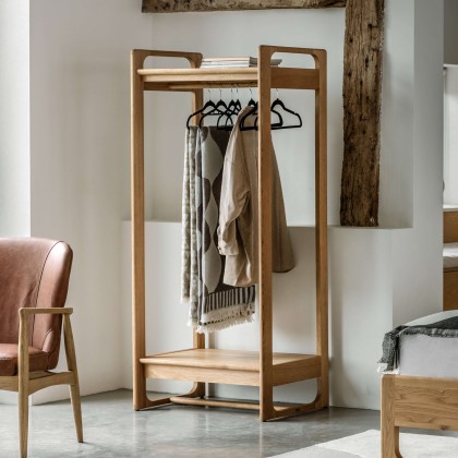 Gallery Direct Craft Open Wardrobe Natural