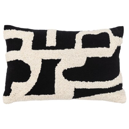 Kalho Midnight Embroidered Cushion