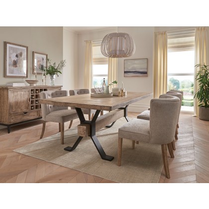 Davos Rectangular Large Dining Table