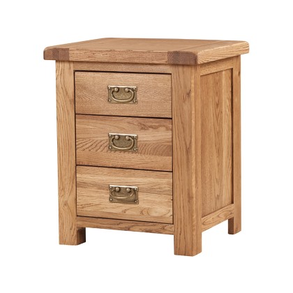 3 DRAWER BEDSIDE